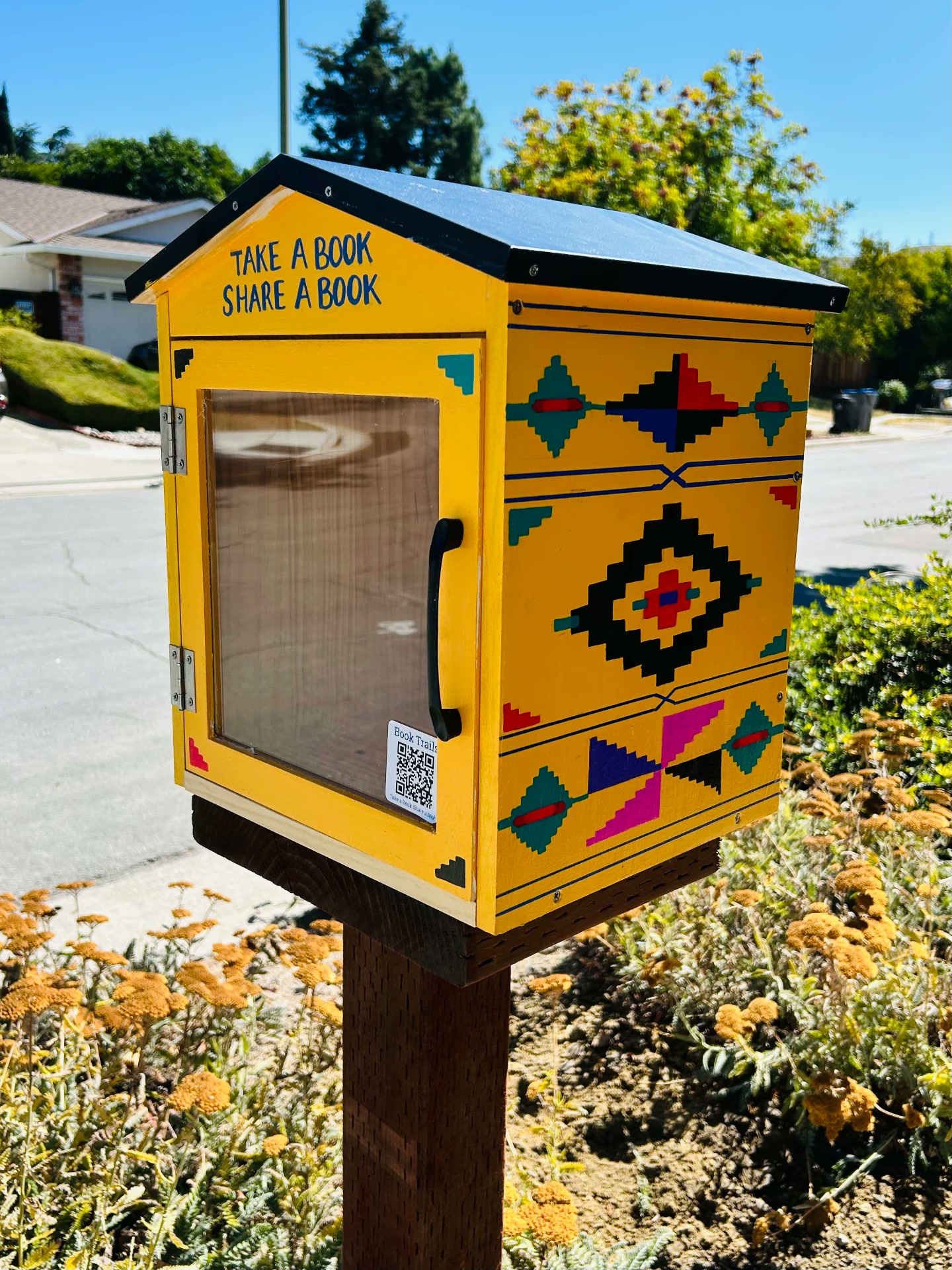 Ghana Kente Art book box in San Jose