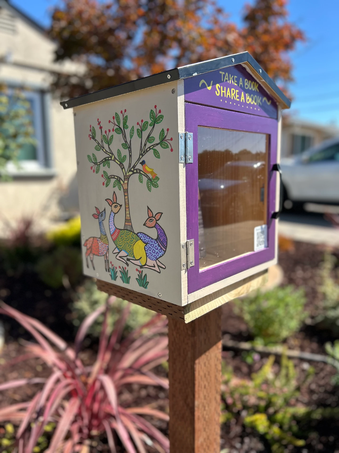 Gond Art book box in San Jose