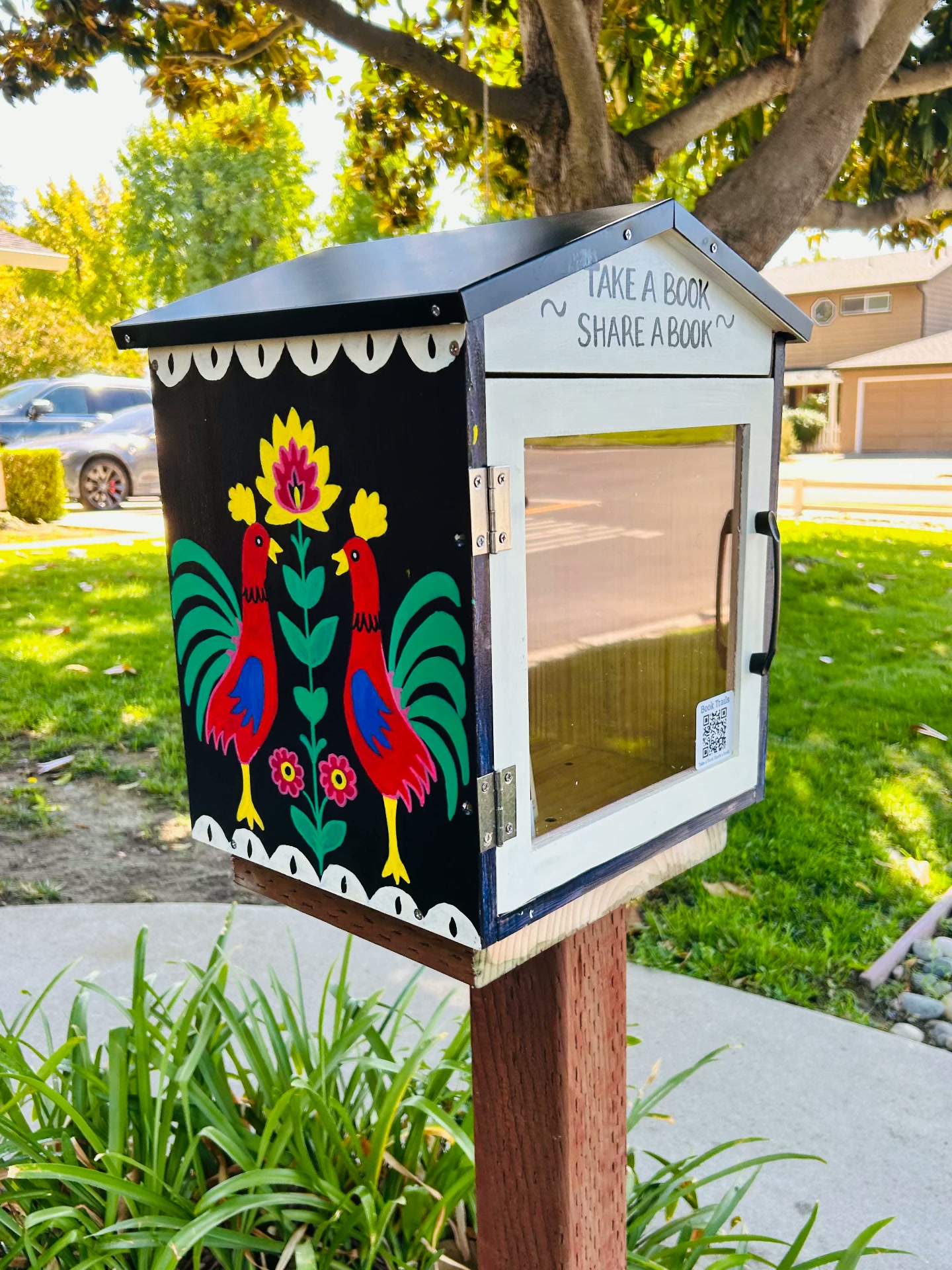 Polish Wycinanki book box in Cambrian Park